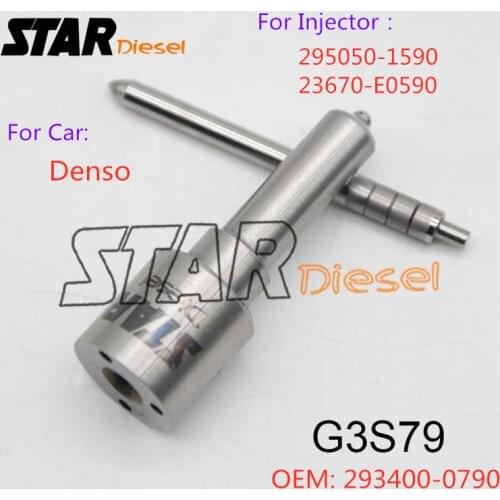 STAR diesel Common Rail Fuel Injector Nozzle Tip G3S79 293400-0790 Auto Spare Parts For Denso 295050-1590 23670-E0590