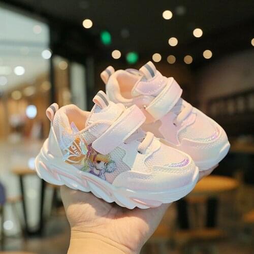 2021 Newest Sneakers Children Running Shoes Girls Spring Autumn Breathable Shoes Kids Sport Shoes Light Outdoor Shoes