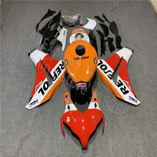 Red white orange black Injection fairing for hond CBR1000RR 08 09 10 11 CBR 1000RR 2008-2011 1000 RR 2008 2009 2011 fairing ki