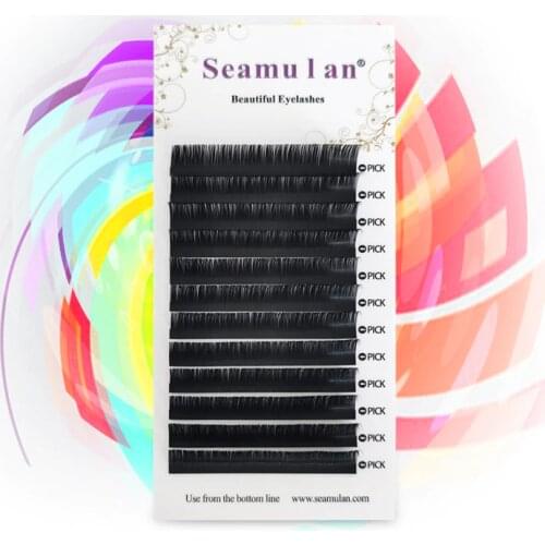 MIX length 8-13mm individual eyelash extension lashes maquiagem cilios soft eyelash makeup for beauty