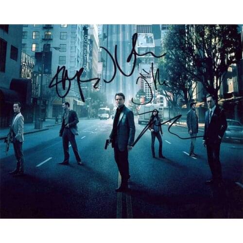 Inception Cast Movie Signed Art Silk Poster Print 24x36inch