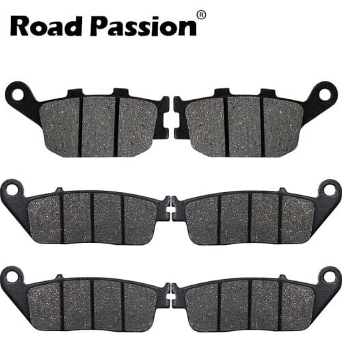 Road Passion Motorcycle Front & Rear Brake Pads For HONDA CB600F CB 600 F (2004-2006) CBF600 CBF (2004-2011) CBF1000 (2006-2015)