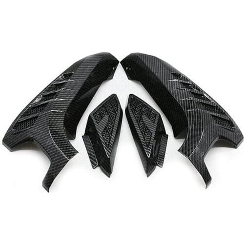 Motorcycle Carbon Fiber Front Turn Light Lamp Rear Side Panel Cover Trim for Yamaha NMAX155 NMAX 155 2020 Accessories