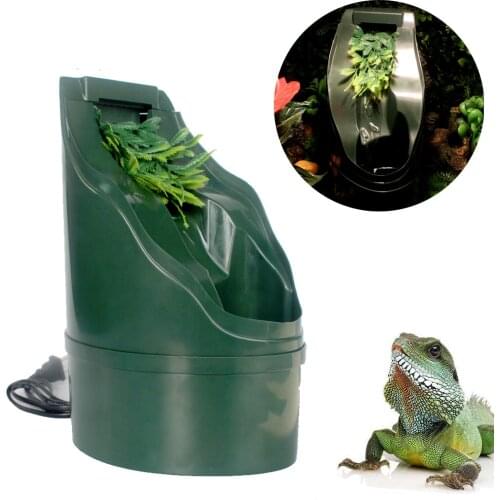 Reptile Water Drinking Fountain Automatic Feeding Drinker Filter Lizard Chameleon Snake Reptiles Amphibian Terrarium Accessories