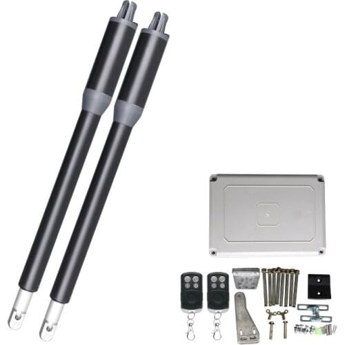 200KG Automatic Swing Gate Opener Drive with Remote Control for Home Garage Electric Swing Door Operator Motor Access Control