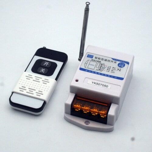 NO Battery industrial wireless remote control pump motor lighting single-phase three-phase 220 / 380V high power