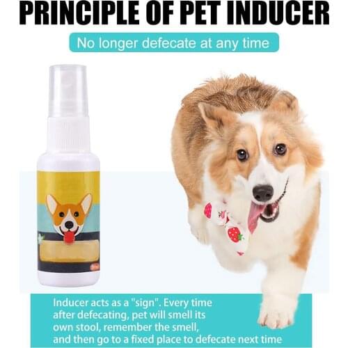 1pcs Pet Dog Spray Inducer Dog Toilet Training Puppy Positioning Defecation Pet Potty Training Spray Dog Trainings Supplies