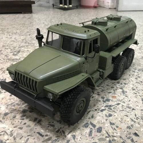 RBR/C WPL Army Card Original Oil Tank Truck Rear Body Accessories RC Remote Control Car Metal DIY Modified Toy Model