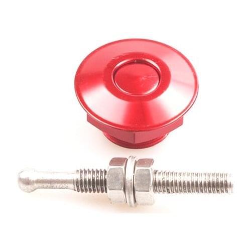 1Pc Quick Release Latches Push Button Car Hood Pin Bonnet Lock Bumper Clip FAST Invisible anti theft modification button