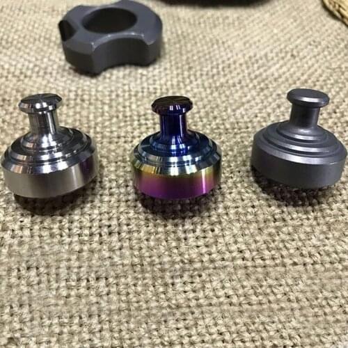 1pc TiTo Super Titanium Fingertip Handcuff Gyroscope No Damage Accurate EDC Toys Outdoor Camping Equipment Small Toy