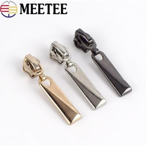 10pcs 5# Zipper Sliders For Nylon Zippers Zip Repair Kit Zips Head for Clothes Jacket Coat DIY Sewing Accessories