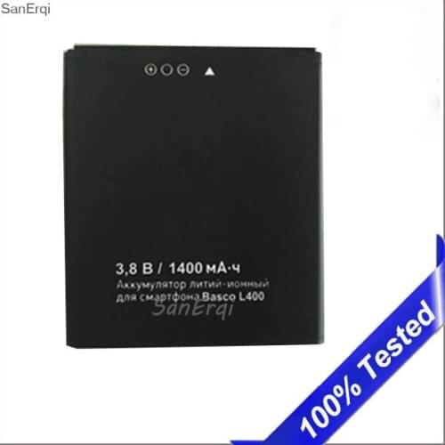 10PCS/LOT New for Jinga Basco L400 Battery 1400mah Mobile Phone High Quality
