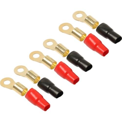 13 Pairs 4/1/0 AWG Gauge Ring Terminals Wire Connector Kit Positive+Negative