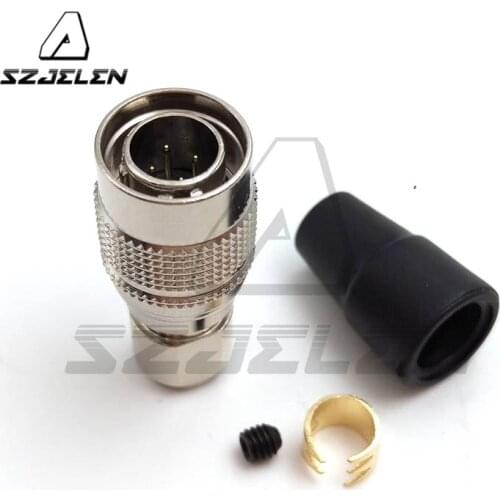 Hirose Connector 4 pin plug , HR10A-7P-4P, for Sokkia data cable plug ,power connector