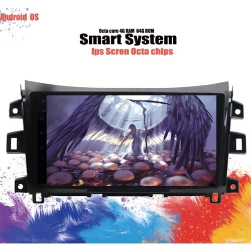 9'' android 10.0 car radio multimedia For Nissan Navara Frontier NP300 2011 2019 car dvd player 6+128G gps Carplay tape recorder