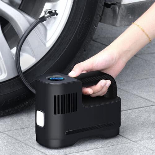 150 PSI Car Air Compressor DC 12V Digital Tire Inflator Air Pump Portable Auto Air Pump for Car Motorcycle LED Light Tire Pump
