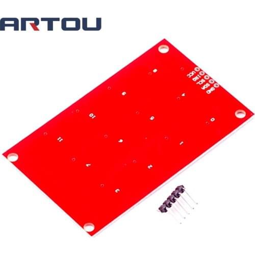 MPR121 capacitive touch sensor module sensor keys keyboard keys for Arduino