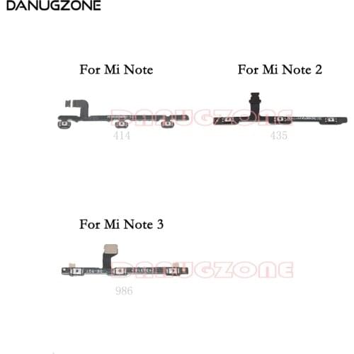 Power Button On / Off Volume Mute Switch Button Flex Cable For Xiaomi NOTE 2 3