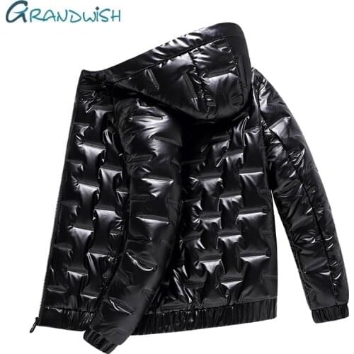 Winter Men Jacket Duck Down Parkas Jacket Mens Thick Warm Snow Parka Detachable Hooded Overcoat Windbreaker Warm Coats;ZA442