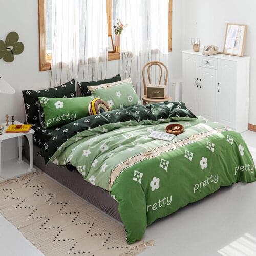 Cartoon Lightning Orange Duvet Cover Sheet Pillowcase Soft Bedding Set for Kids Adult