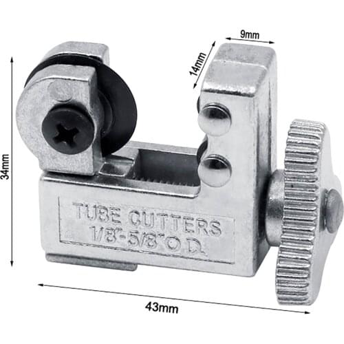 Pipe Cutter Micro Pipe Cutter Cutting Tools Fits for 3mm-16mm Copper Brass Aluminum Plastic Pipe