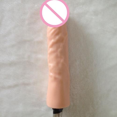 Sweety dog Flesh color soft rubber medical 20*4.5cm Sex machine dildo has keel highly flexible sex toy simulation dildo ENHOT-43