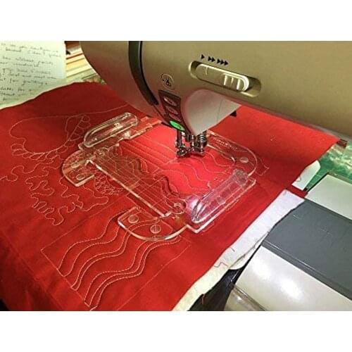 Quilting Template for Quilting Meander series 5 (Template Fits to FMQ Grip 5)