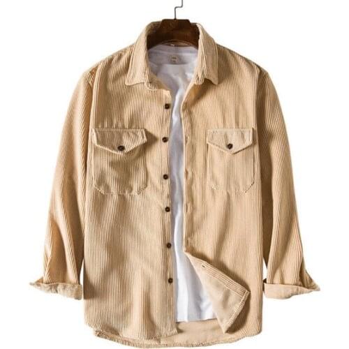 Yeqedu Mens Corduroy Shirts