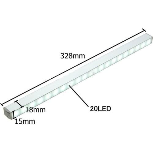 1pcs 20 LED Wireless Cabinet Night Light Motion Sensor LED Night Light for Closet Activated Stair Lamp Light