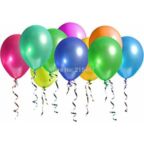 10 PCS PEARL colour 12" inch Birthday Wedding Party Decor Latex Balloons assorted Color