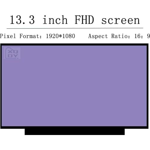 13.3 inch LCD matrix For dell inspiron 13-5300 5301 vostro13-5300 5301 laptop lcd screen panel 1920*1080 no touch