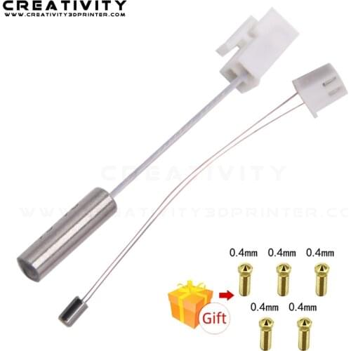 Artillery Sidewinder X1 / Genius Original Replacement Cartridge Heater Thermistor Temperature Sensor NTC 3950 100K Ohm