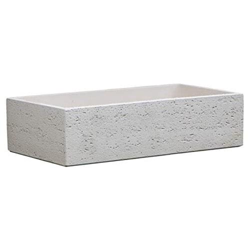 Bonfante sink Acquaio ISEO powder travertine stone veneer wall