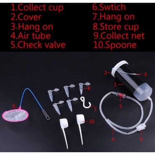 1 Set Aquarium Shrimp Incubator Fairy Shrimp Egg Hatch Tool Kit Brine Hatchery Fish Tank Equipment