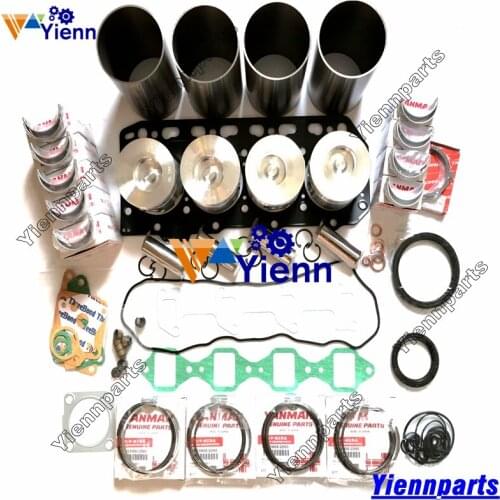 For VOLVO D2.2DCAE2E3M D2.2 Piston Ring Liner Gasket Set Main Bearing Connrod Bearing For HITACHI EC35 EC45 Crawler Excavator