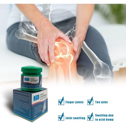 Gout Ointment Transdermal Treatment Joint Bone Pain Killer Sore Neck Muscle Relaxation Drug Chinese Herbal Health Care Plasters