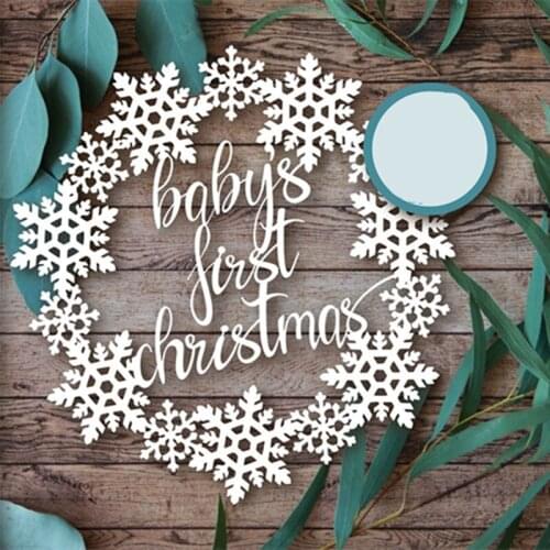 Julyarts Snowflake Letter Metal Cutting Dies New Diy Craft for DIY Scrapbooking/photo album Decorative Embossing DIY Paper Card