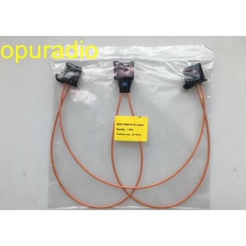 New MOST Optic Fiber Jumper Cable Multimedia Connectors 1 Female to 2 male For Audi BMW Benz Porsche Amplifier unit