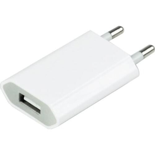 White USB EU Wall phone Charger Plug 5V1A AC 110V-240V Micro USB Power Adapter For iPhone Samsung Xiaomi HTC 5pcs/lot
