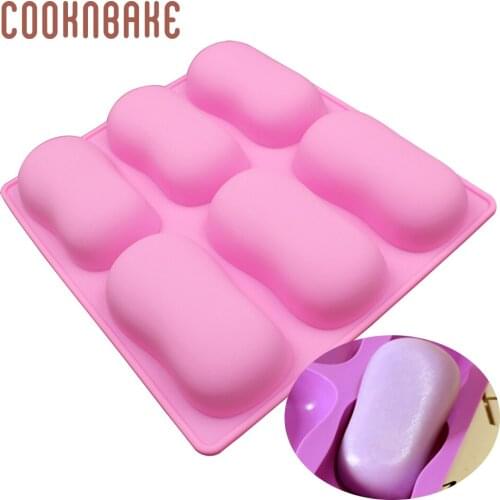 Silicone Handmade Soap Mold Cake Bakeware Mould pudding ice biscuit molds cake Baking bread pastry Tools silicone diy soap mould