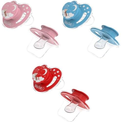 Best Capped Classic And Palate Sleeping Pacifier 0-18 Months Girl / Boy Baby Pacifier Patterned Colorful Quality Babysoft