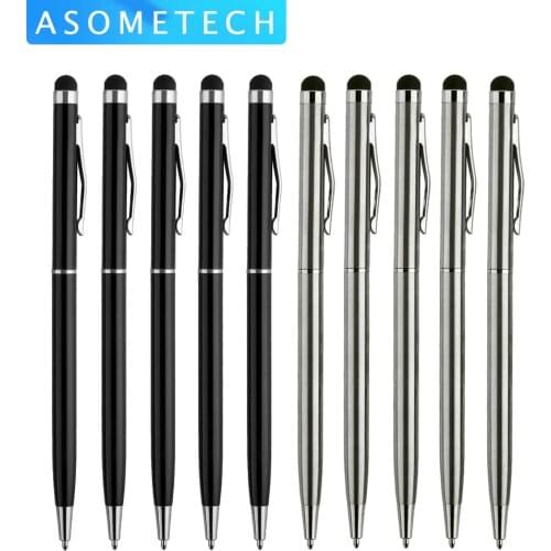 Stylus Pen for Smartphones Tablet 2 in 1 Universal Capacitive Screen Touch Drawing Writing Pencil for Android Samsung Xiaomi