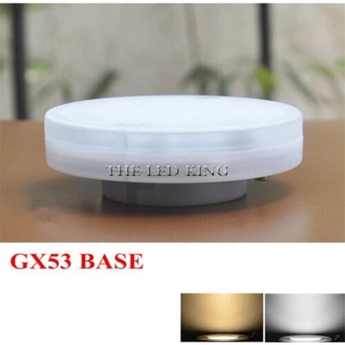 1PCS/Lot 5W 7W 9W Led Lamp GX53 Cabinet Lamp AC 220V 230V 240V Warm White Cold White SMD2835 Led Bulb Light For Livingroom