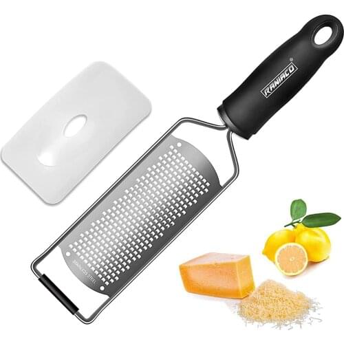 Lemon Zester Citrus Grater Stainless Steel Kitchen Graters For Cheese Lemon Garlic Chocolate Zester Kitchen Gadget Accessories