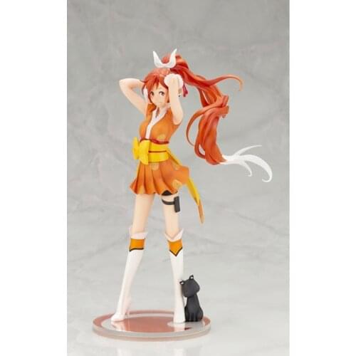 Japanese original anime figure Yuzu&Crunchyroll-Hime sexy action figure collectible model toys for boys