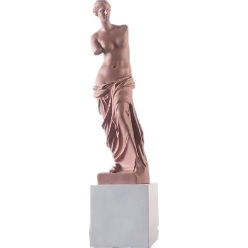 VENUS STATUE APHRODITE GODDESS HELLENISTIC ART SCULPTURE RESIN ART&CRAFT HOME DECORATION ACCESSORIES FOR LIVING ROOM 61.6CM R898