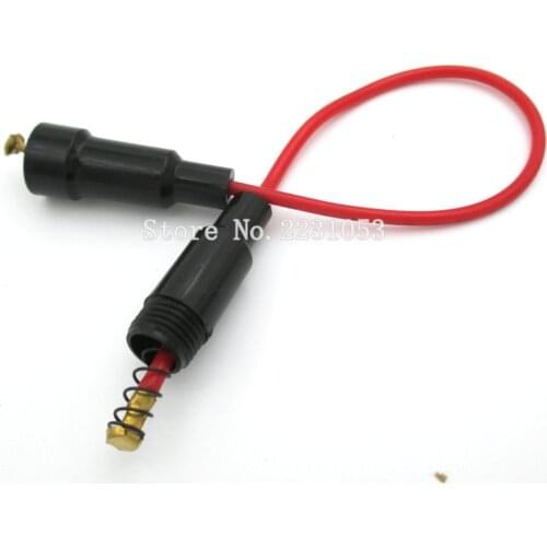 5PCS/LOT 6*30mm Fuse Holder Screw Type With 22 AWG Wire Cable 250V Glass Fuse Tube Fuse Casing