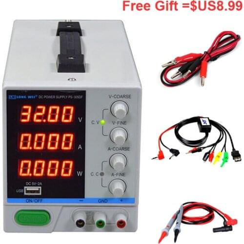 30V 5A DC Power Supply Precision 4 Bits Display Phone Repair Regulated Switching Power Supply 220V 110V Voltage Regulator