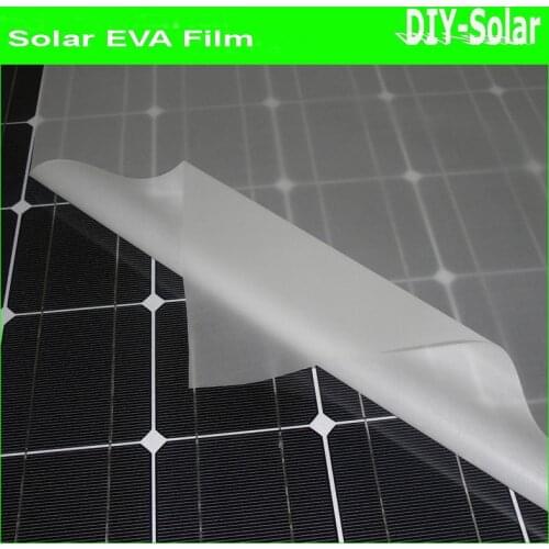 8m x width 680mm Solar EVA Film for solar cell encapsulation DIY solar cells panel lamination eva film