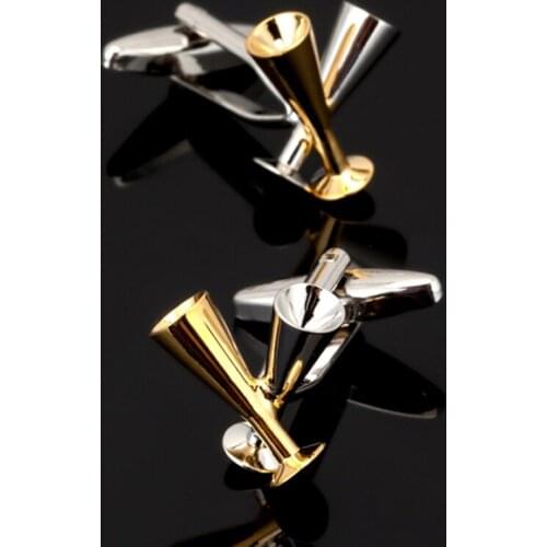 Free shipping, new fashion mens shirt cufflinks golden wine cufflinks designer exclusive design shirt button